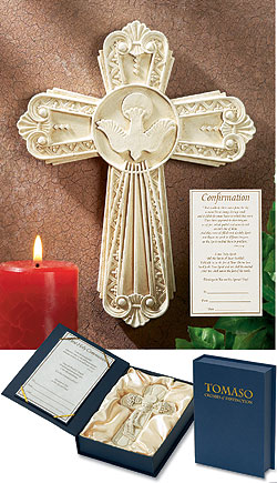 Confirmation Boxed Cross