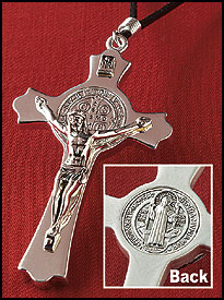 St Benedict Pendant with Cord