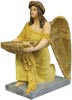ANGEL WITH DISH 19.0"H STATUE
