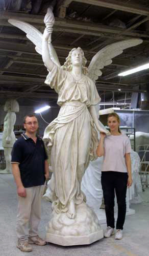 Angel Of Light-Right Only 10' Statue