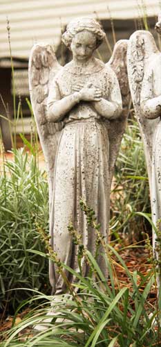 Angel Cari Cross Hands 21 Fs Statue